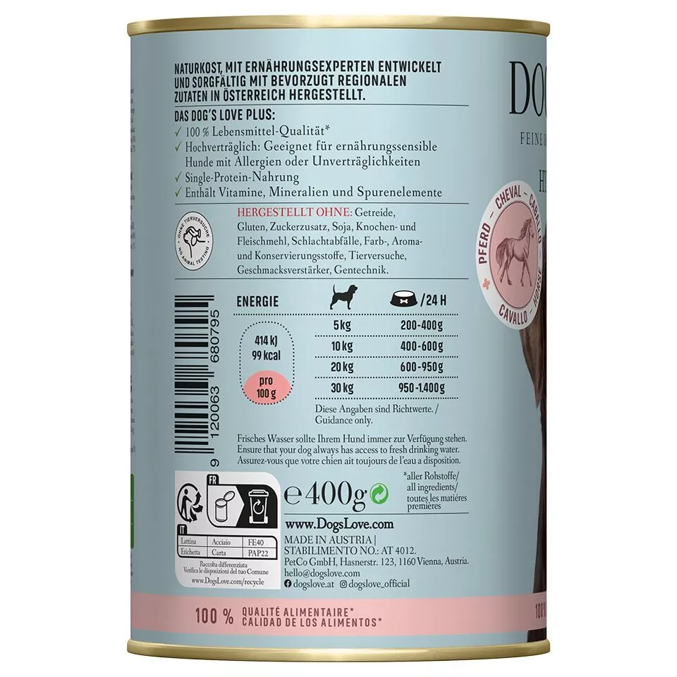 Hipoalergenico Caballo | Alimento hipoalergénico para perros